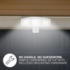 image:imageSylvania Motion Sensor Solar Security Light Solar Panel 1800 LMS Wet Rated Batteries Included 5000K Daylight  1 Pack 67700
