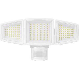 image:imageSylvania Motion Sensor Solar Security Light Solar Panel 1800 LMS Wet Rated Batteries Included 5000K Daylight  1 Pack 67700