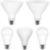 image:imageSylvania QuickSync RGBWSelectable White A19 LED Light Bulb with Remote Control No AppWiFi Required 9W  60W Dimmable 90 CRI Medium Base Frosted Finish  4 Pack 45047BR30  4 Pack