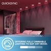 image:imageSylvania QuickSync RGBWSelectable White A19 LED Light Bulb with Remote Control No AppWiFi Required 9W  60W Dimmable 90 CRI Medium Base Frosted Finish  4 Pack 45047PAR3840degree  2 Pack