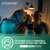 image:imageSylvania QuickSync RGBWSelectable White A19 LED Light Bulb with Remote Control No AppWiFi Required 9W  60W Dimmable 90 CRI Medium Base Frosted Finish  4 Pack 45047A21  4 Pack