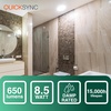 image:imageSylvania QuickSync RGBWSelectable White A19 LED Light Bulb with Remote Control No AppWiFi Required 9W  60W Dimmable 90 CRI Medium Base Frosted Finish  4 Pack 45047BR30  4 Pack