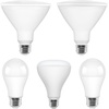 image:imageSylvania QuickSync RGBWSelectable White A19 LED Light Bulb with Remote Control No AppWiFi Required 9W  60W Dimmable 90 CRI Medium Base Frosted Finish  4 Pack 45047PAR3840degree  2 Pack