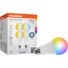 image:imageSylvania QuickSync RGBWSelectable White A19 LED Light Bulb with Remote Control No AppWiFi Required 9W  60W Dimmable 90 CRI Medium Base Frosted Finish  4 Pack 45047A21  4 Pack
