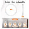 image:imageSylvania 12 Flush Mount LED Fixture 24W 5 Color Select 2700K  5000K 90 CRI 1600 LMS Hardwired White  4 Pack 67376White
