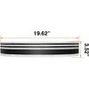 image:imageSylvania 195 Pendant Light Fixture with Integrated LEDs Dimmable 5 CCT Select 27003000  35004000  5000K Black MatteClear Bubble Lens  1 Pack 64017