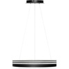 image:imageSylvania 195 Pendant Light Fixture with Integrated LEDs Dimmable 5 CCT Select 27003000  35004000  5000K Black MatteClear Bubble Lens  1 Pack 64017