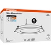 image:imageSylvania 6 Slim Microdisk Downlight 12W 5 CCT Select 2700K  5000K 1000 LMS 90 CRI Dimmable WetRated White  12 Pack 673785CCT in One 2700K3000K3500K4000K5000K