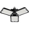 image:imageSylvania 3 Leaf LED Garage Lights for Basement Barn Shed Warehouse Attic 80W AdjustableFold 7000 LMS E26 Base 5000K Daylight Black  2 Pack 426913 Leaf  80W