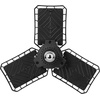 image:imageSylvania 3 Leaf LED Garage Lights for Basement Barn Shed Warehouse Attic 80W AdjustableFold 7000 LMS E26 Base 5000K Daylight Black  2 Pack 426913 Leaf  80W