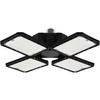 image:imageSylvania 3 Leaf LED Garage Lights for Basement Barn Shed Warehouse Attic 80W AdjustableFold 7000 LMS E26 Base 5000K Daylight Black  2 Pack 426914 Leaf  100W