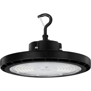 image:imageSylvania UFO Value Class LED Light Fixture 200W 29000 LMS CommercialIndustrial Black FinishDie Cast Aluminum Dimmable 80 CRI 5000K 4 Pack 68008