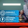 image:imageSylvania 48 LED Prismatic Wrap Light 324048W 3 CCT 350040005000K Select 400050006000 LMS Linkable White  1 Pack 667393CCT in One300040005000K