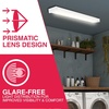 image:imageSylvania 48 LED Prismatic Wrap Light 324048W 3 CCT 350040005000K Select 400050006000 LMS Linkable White  1 Pack 667394000K