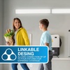 image:imageSylvania 48 LED Prismatic Wrap Light 324048W 3 CCT 350040005000K Select 400050006000 LMS Linkable White  1 Pack 667394000K