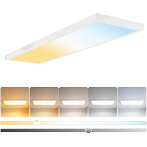 image:imageSylvania 1x4 Flush MountSuspension Mount LED Ceiling Panel Light 36W 5 Color Selectable 27003000  35004000  5000K 4200 LMS 50000 Hrs Dimmable  1 Pack 67799