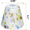 image:imageSylvania LED Glass Lamp with Textured Circle Shape 35W E26 Medium Base 300 Lumens 3000K Warm White for Living RoomsHallwaysBedrooms  1 Pack 42697Colorful Trapezoid Shape