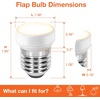 image:imageSylvania LED Glass Lamp with Textured Circle Shape 35W E26 Medium Base 300 Lumens 3000K Warm White for Living RoomsHallwaysBedrooms  1 Pack 42697White bulb