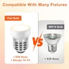 image:imageSylvania LED Glass Lamp with Textured Circle Shape 35W E26 Medium Base 300 Lumens 3000K Warm White for Living RoomsHallwaysBedrooms  1 Pack 42697White bulbColorful Trapezoid Shape