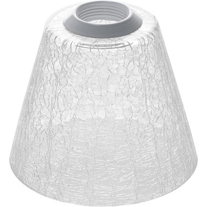 image:imageSylvania LED Glass Lamp with Textured Circle Shape 35W E26 Medium Base 300 Lumens 3000K Warm White for Living RoomsHallwaysBedrooms  1 Pack 42697White Trapezoid Shape