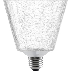 image:imageSylvania LED Glass Lamp with Textured Circle Shape 35W E26 Medium Base 300 Lumens 3000K Warm White for Living RoomsHallwaysBedrooms  1 Pack 42697White bulbWhite Trapezoid Shape