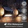image:imageSYLVANIA Solar Outdoor Lights with Motion Sensor and Replaceable Lithium Battery 3 Lighting Modes Including Night Light 80 CRI Wall Sconces for Fence Porch Post House Number  2 Pack 679072400mAh
