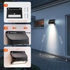 image:imageSYLVANIA Solar Outdoor Lights with Motion Sensor and Replaceable Lithium Battery 3 Lighting Modes Including Night Light 80 CRI Wall Sconces for Fence Porch Post House Number  2 Pack 679072400mAh