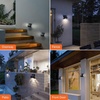 image:imageSYLVANIA Solar Outdoor Lights with Motion Sensor and Replaceable Lithium Battery 3 Lighting Modes Including Night Light 80 CRI Wall Sconces for Fence Porch Post House Number  2 Pack 679071200mAh