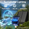 image:imageSYLVANIA Solar Outdoor Lights with Motion Sensor and Replaceable Lithium Battery 3 Lighting Modes Including Night Light 80 CRI Wall Sconces for Fence Porch Post House Number  2 Pack 679071200mAh