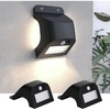 image:imageSYLVANIA Solar Outdoor Lights with Motion Sensor and Replaceable Lithium Battery 3 Lighting Modes Including Night Light 80 CRI Wall Sconces for Fence Porch Post House Number  2 Pack 679071200mAh