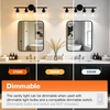 image:imageLEDVANCE Sylvania Bathroom Light Fixture with 1 Clear Glass Shade Iron with Black Finish E26 Medium Base Vanity Lights for Bathrooms Foyers Entryways  2 Pack 679704 light