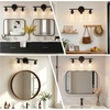 image:imageLEDVANCE Sylvania Bathroom Light Fixture with 1 Clear Glass Shade Iron with Black Finish E26 Medium Base Vanity Lights for Bathrooms Foyers Entryways  2 Pack 679703 light