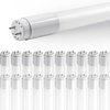image:imageSylvania 20 Pack T8 Type B LED Bulbs 4 Foot 18W 2500 LMS 5000K 40W Equivalent Ballast Bypass Single or Double Ended Power 48 LED Linear Tube PET Coated G13 Base 80 CRI UL Listed  428555000k